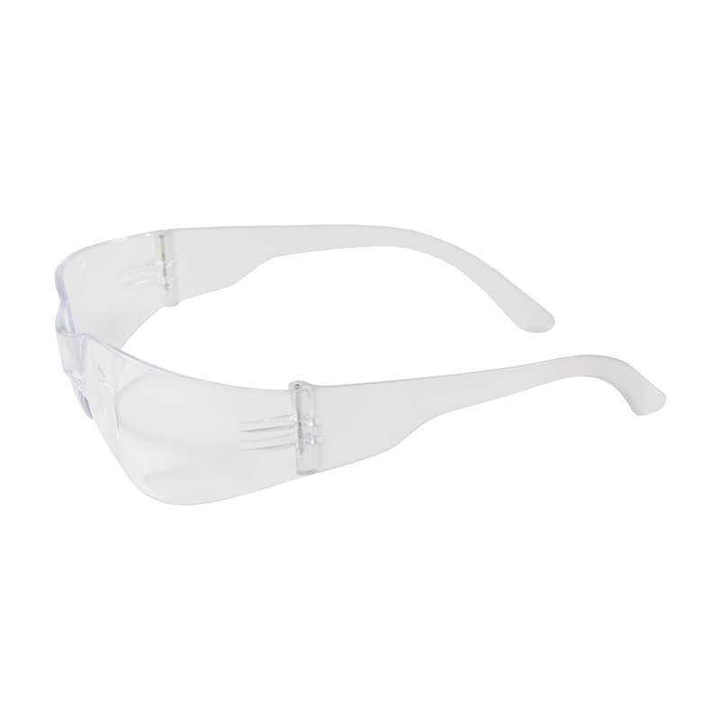Zenon Z12 Safety Glasses, Clear, Rimless, 12 per Box, 144 per Case, Anti-Scratch and Anti-Fog Coating