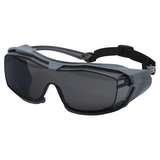 OTG Safety Glasses with Rubber Gasket, Headband, Gray Lens and Fogless® 3Sixty™ Coating, 60 per Case redirect to product page