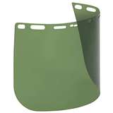 Safety Visor, Universal, Thermoplastic, Dark Green, .040" x 9" x 15.5" 50 per Case redirect to product page