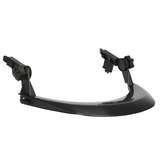 Short Brim Style Face Shield Bracket, Plastic, Slot Mount, 60 per Case redirect to product page