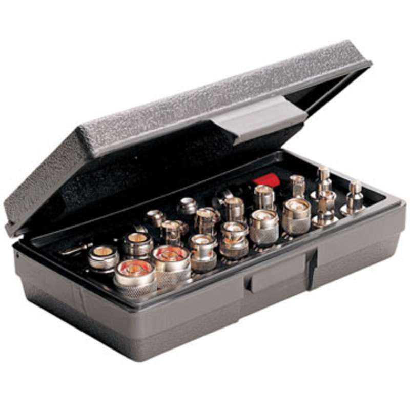 Universal Coaxial Adapter Kit with 22 Pieces in Hard Case
