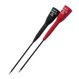 Fine Point Extended Test Probe Adapter Set, 1 Red and 1 Black redirect to product page