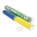 blue roll, yellow roll, product packaging