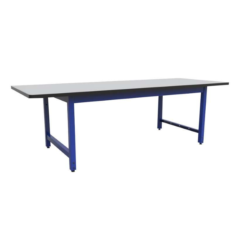 RTW Series ESD Laminate Worktable, 36 x 96", Adjustable Height 30-36"