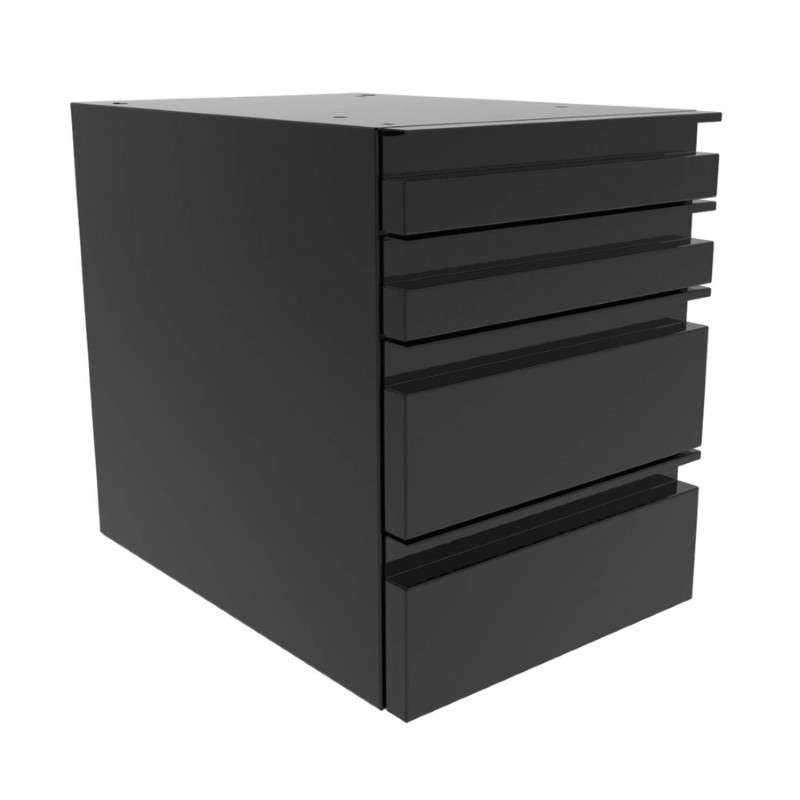 Dwr Unit w/Mounting Kit 2-3" and 2-6" drawers