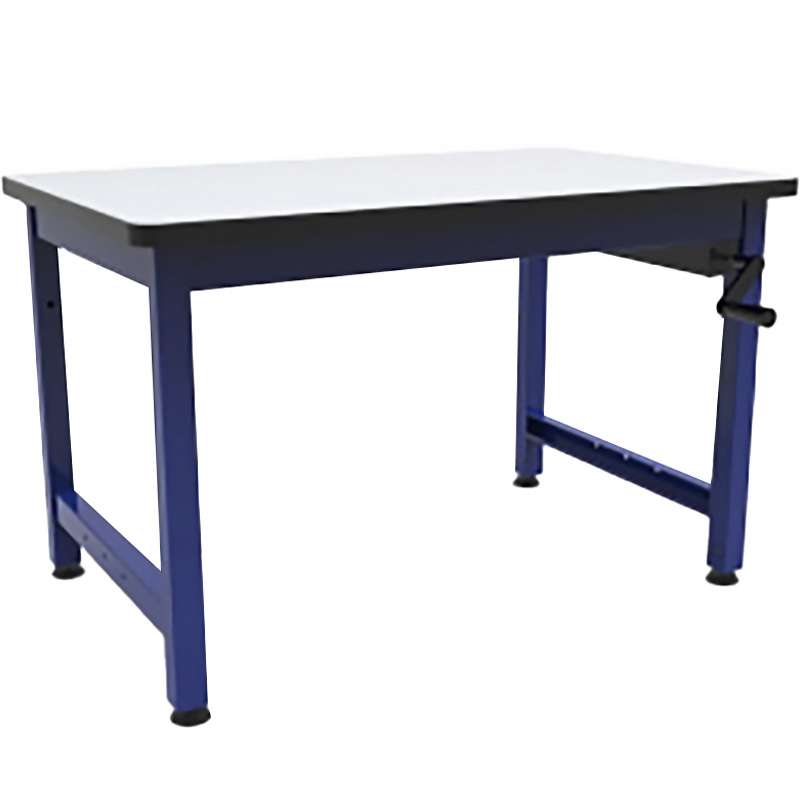 Workbench ESD Handcrank, Adjustable Height, 4-Post 36 x 72"