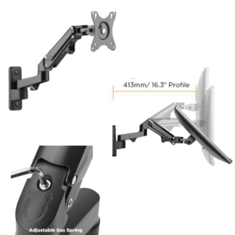 Gas Assist Flat Screen, Monitor Arm