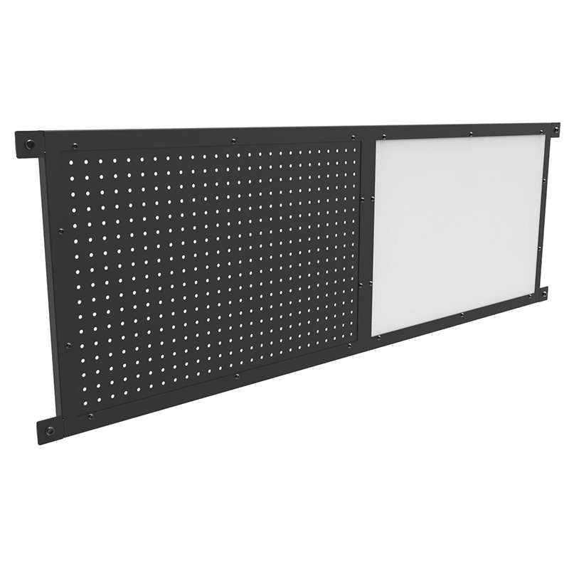 Peg Board/Magnetic Dry Erase Multi-Panel, 60 in x 20 in