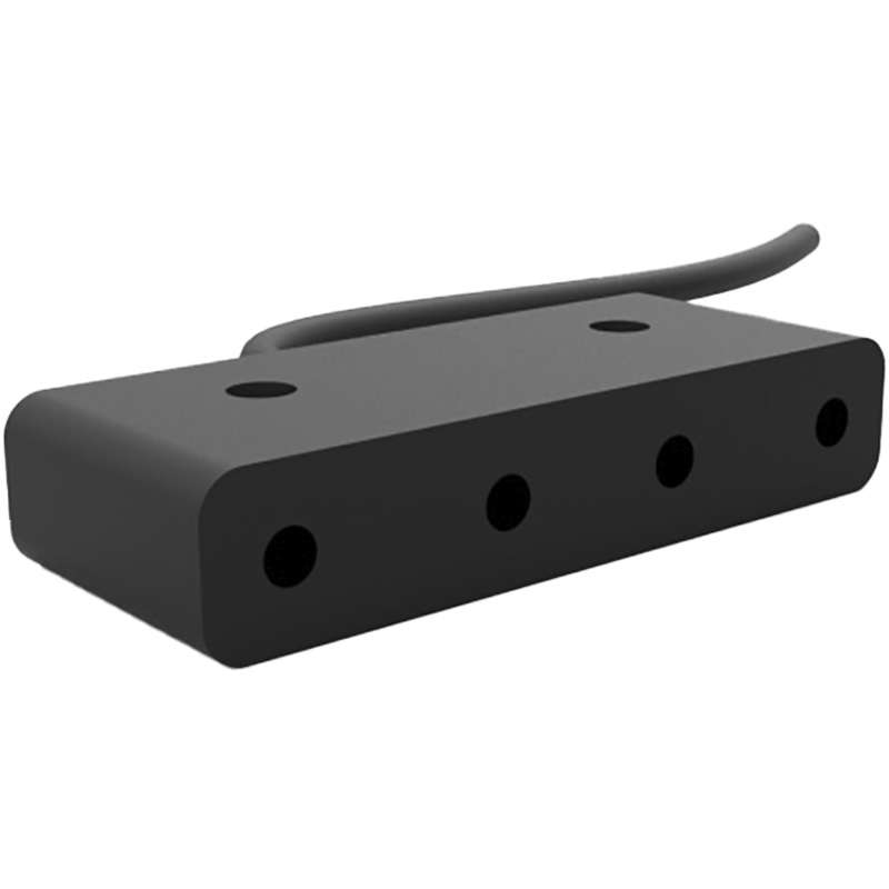 Electrostatic Dissipative Worksurface Quad Jack, for Wrist Strap Grounding