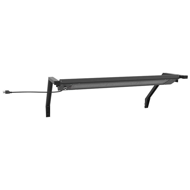 60"W LED Light Unit for Universal, Laminate Shelfs or 72" Storage Cabinet, Black