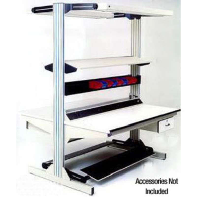Dimension Next Double Sided ESD Workstation Starter Unit 30"D x 48"W x 82"H