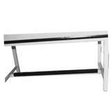 Footrest for 60" Width Ergoline Benches, Light Gray Frame redirect to product page