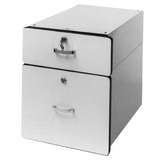 Modular Drawer System 3"x15"x19.25", White Plastic Laminate with Black T-Mold Edge redirect to product page