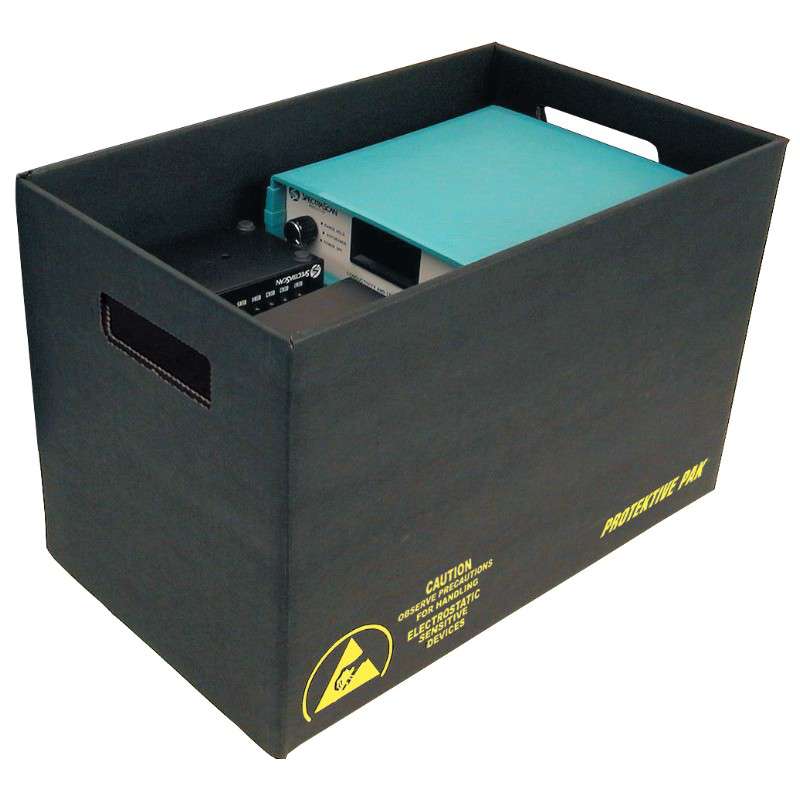 ESD-Safe Corrugated Storage Container