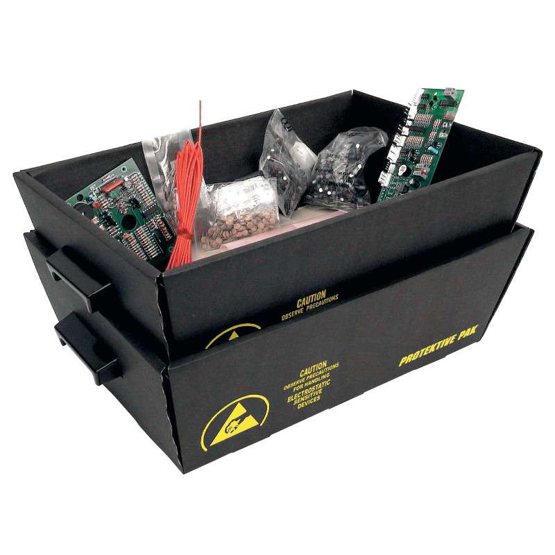 ESD-Safe Transportation and Storage Nesting Tote