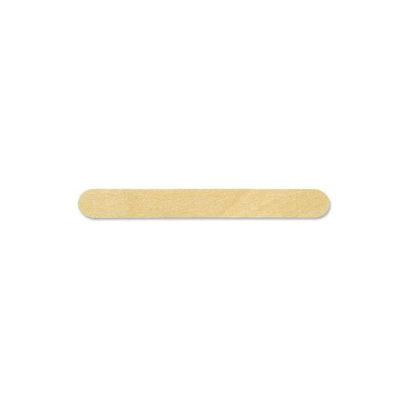 Industrial Wooden Stirrer with Tongue Blade 6 x 3/4 x 1/16", 500 per Box