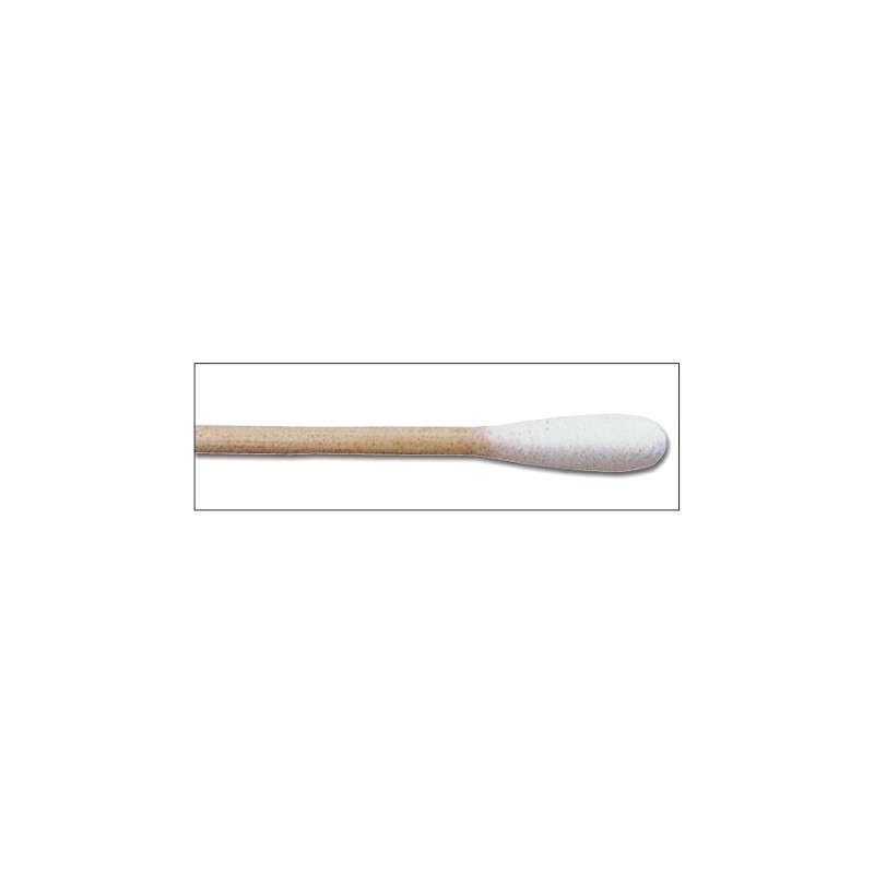 Cotton Swab with 3/16" Tip and Wood Handle, 6" Long, 1000 per Box
