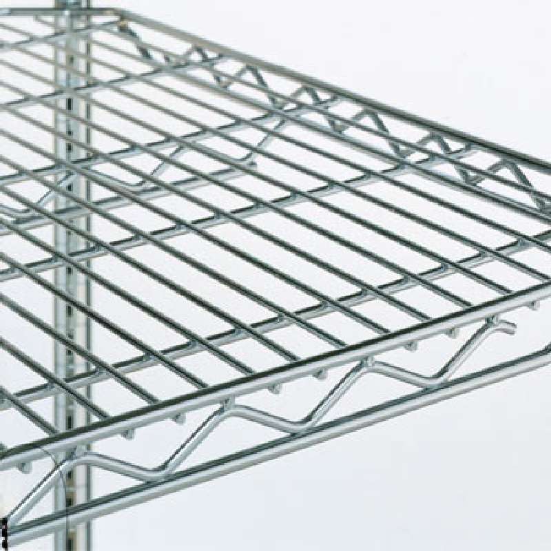 Chrome Wire Shelf, 24in W x 72in L