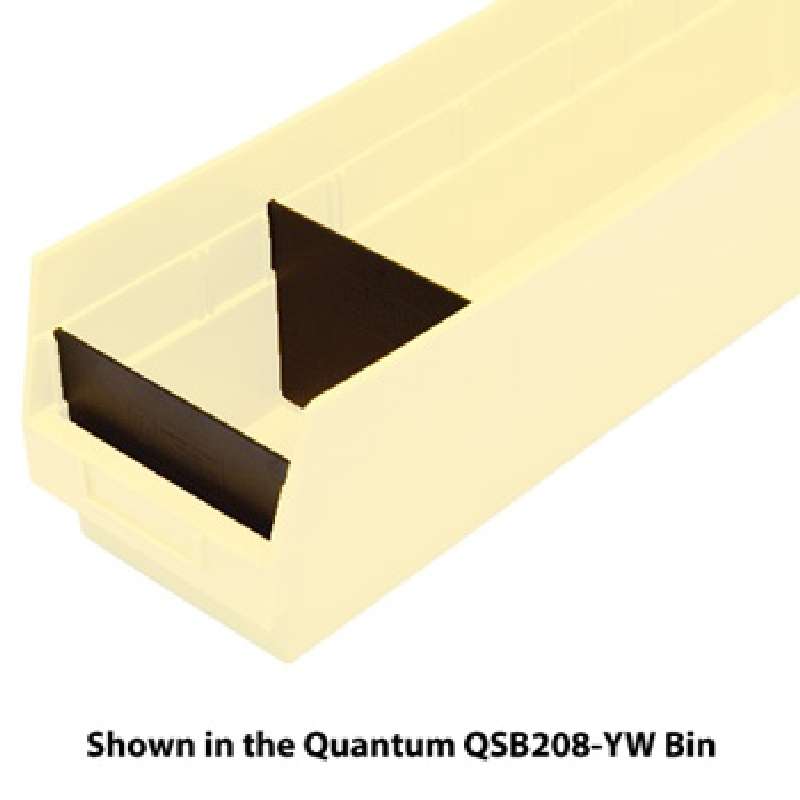 6in Divider for Shelf Bins QSB207, QSB208, QSB214, 50 per Case