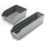 4in Economy Shelf Bin 11-5/8in x 2-3/4in x 4in, Black Conductive, 36 per Case redirect to product page