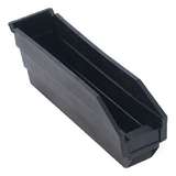 4in Economy Shelf Bin 11-5/8in x 2-3/4in x 4in, Recycled Black, 36 per Case redirect to product page