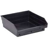 4in Economy Shelf Bin 11-5/8in x 11-1/8in x 4in, Recycled Black, 8 per Case redirect to product page