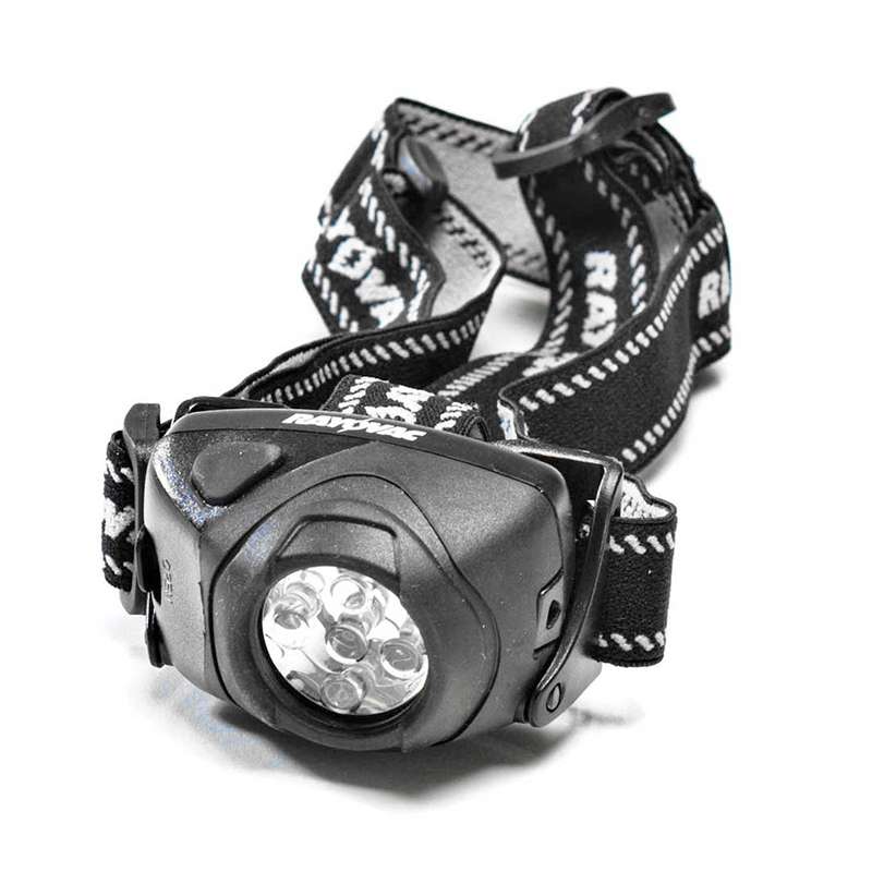 3AAA 50 Lumen Indestructible LED Headlamp with Batteries