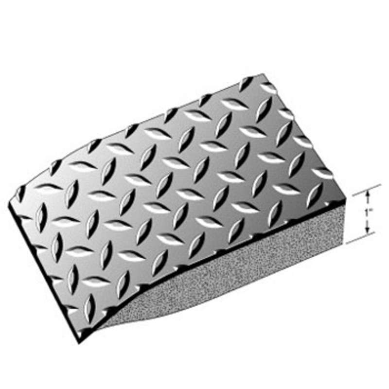 Conductive 3 x 5' Diamond Plate Anti-Fatigue Mat with Snap