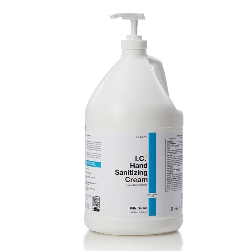 I.C. Hand Sanitizing Cream, Kills 99.99% of Common Germs, Gallon