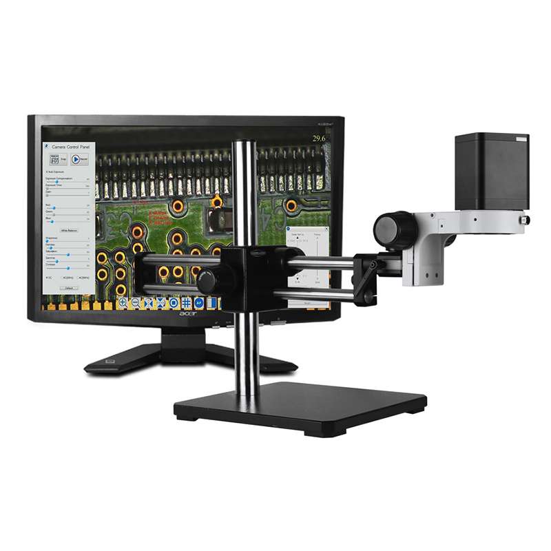 All-One 4k UHD Camera, with Diffused LED Ring Light and Mounting Adapter