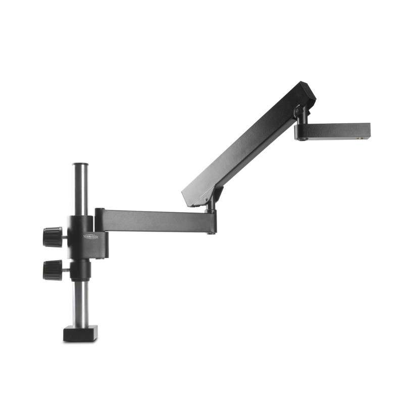 Articulating arm on vert post w/C-Clamp Base