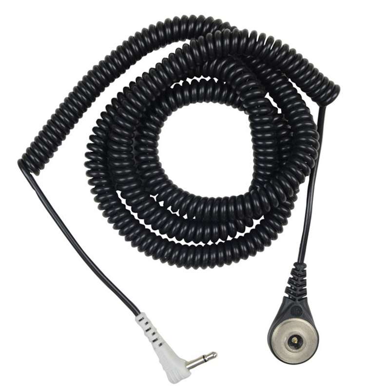 MagSnap™ 360 Dual-Conductor Coil Cord, Black, 12'