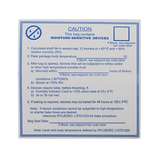 Dri Shield Moisture Sensitive Devices Label 4" x 4" Meets Specs, 100/Roll redirect to product page