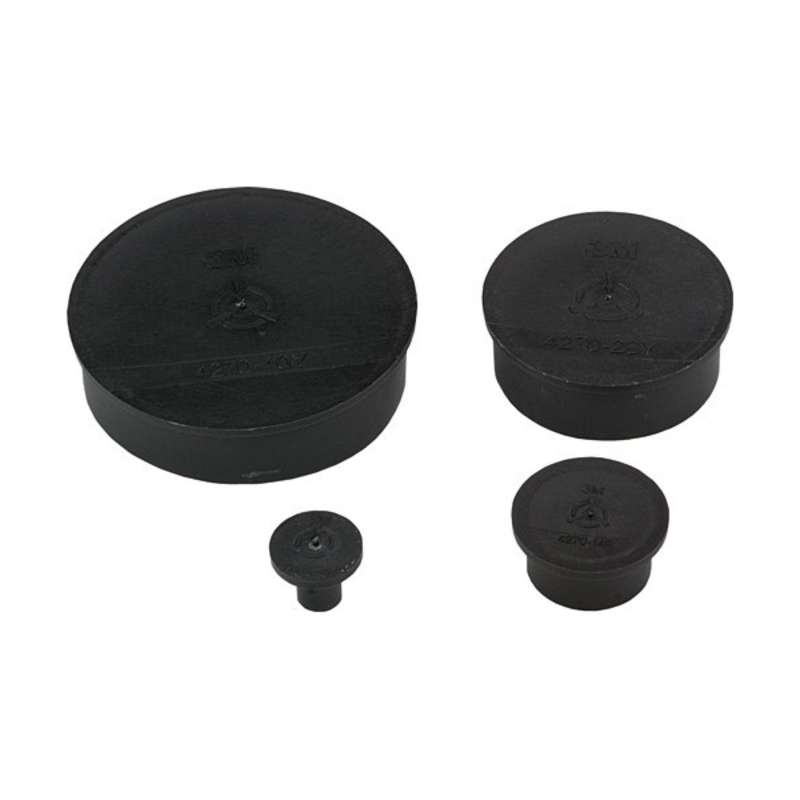 Circular Conductive Connector Cover, Size 22Y