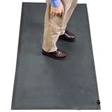 Dissipative Anti-Fatigue Foamed Vinyl Mat Roll, 36" x 60' x 3/8, Gray redirect to product page