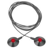 10' Interconnect Straight Cord with 2 Male Snaps, No Resistors redirect to product page