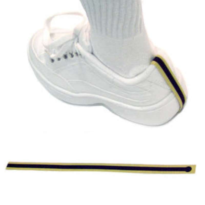 Disposable Heel Grounder, Yellow/Black