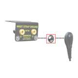 Magsnap® Parking Snap Adapter for Bench Mount Ground, 4mm Snap redirect to product page