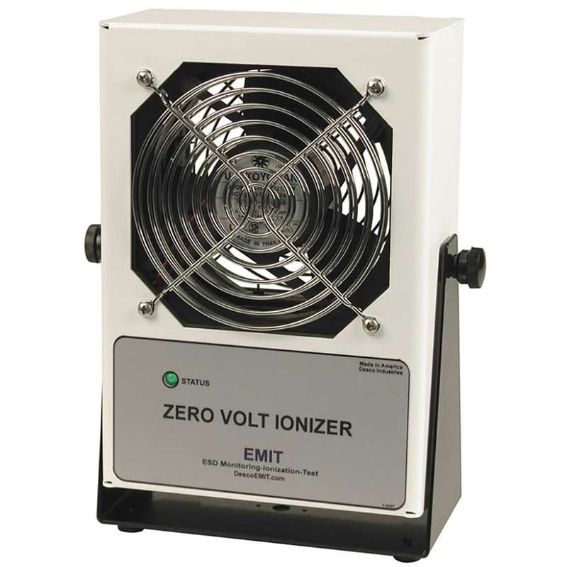 Zero Volt Benchtop Ionizer with No Adapter, 220VAC