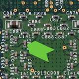 Green Paper Inspection Arrow, 1/8in x 3/16in, 1000/Roll redirect to product page