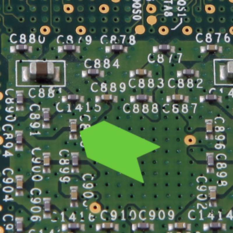 Green Paper Inspection Arrow, 1/8in x 3/16in, 1000/Roll