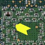 Yellow Paper Inspection Arrow, 3/16 x 1/4", 1000/Roll redirect to product page