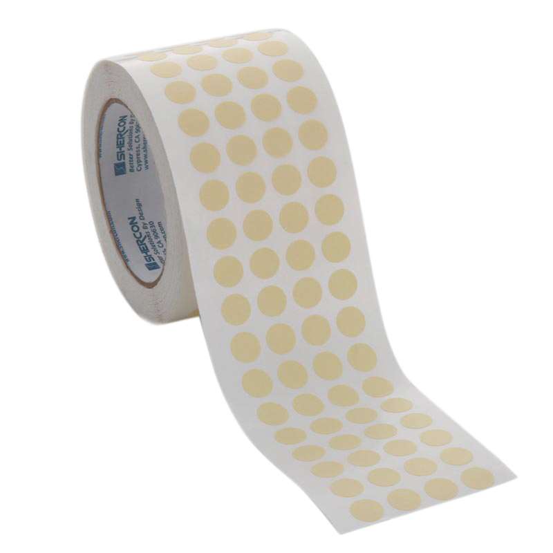 EZ-Peel Masking Discs 7.5mil Thick, 0.5" Diameter, 5000/Roll