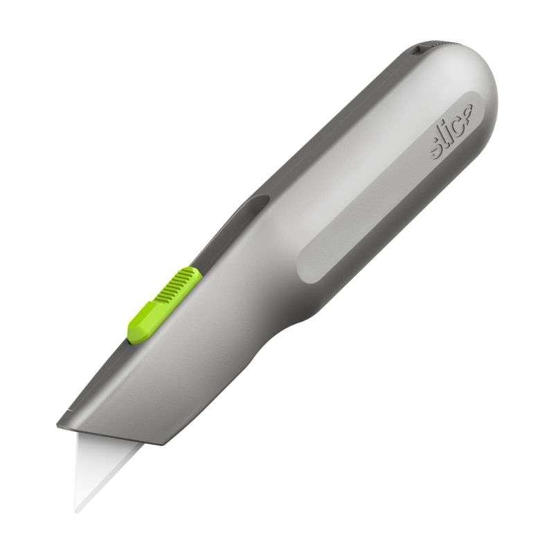 Auto-Retractable Metal-Handle Utility Knife
