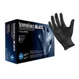 SemperForce® BKNF Powder-Free Nitrile Examination Glove, Medium, Black, 100/Box redirect to product page