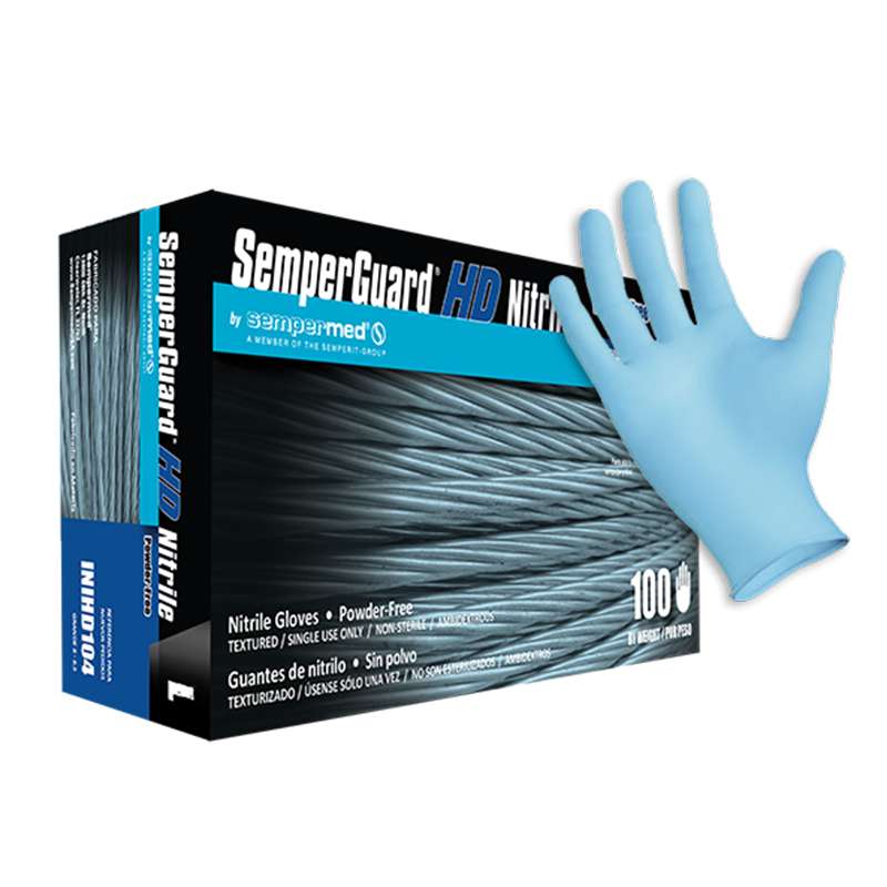 HD ESD-Safe Nitrile Glove, Large, 6 mil, 100 Gloves/Box, 10 Boxes/Case