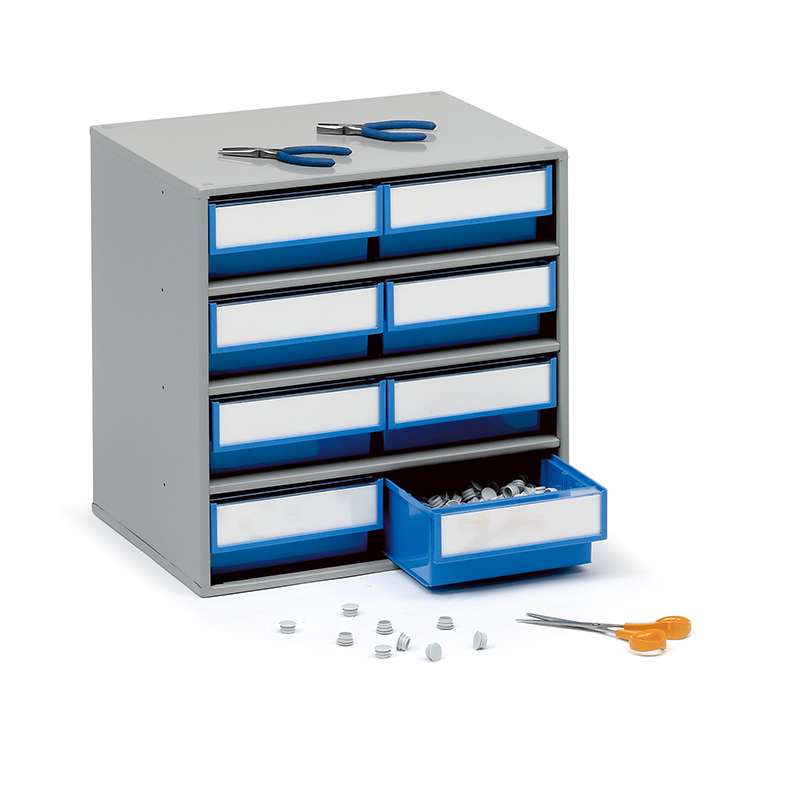 ESD Storage Cabinet w/ 8 Drawers Type 3020-4ESD