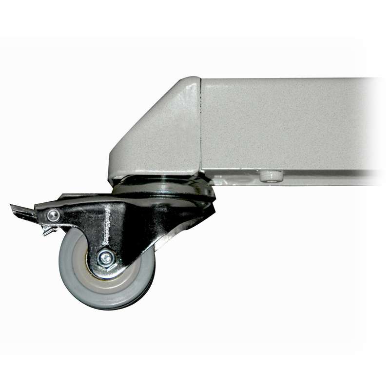 Low Profile Caster Set, 2-Locking, 2-Non-Locking