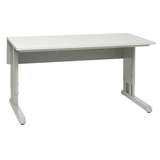 Concept™ Series Non-ESD Manual Work Table Frame With Grey Laminate Work Surface 30"D x 72"W redirect to product page