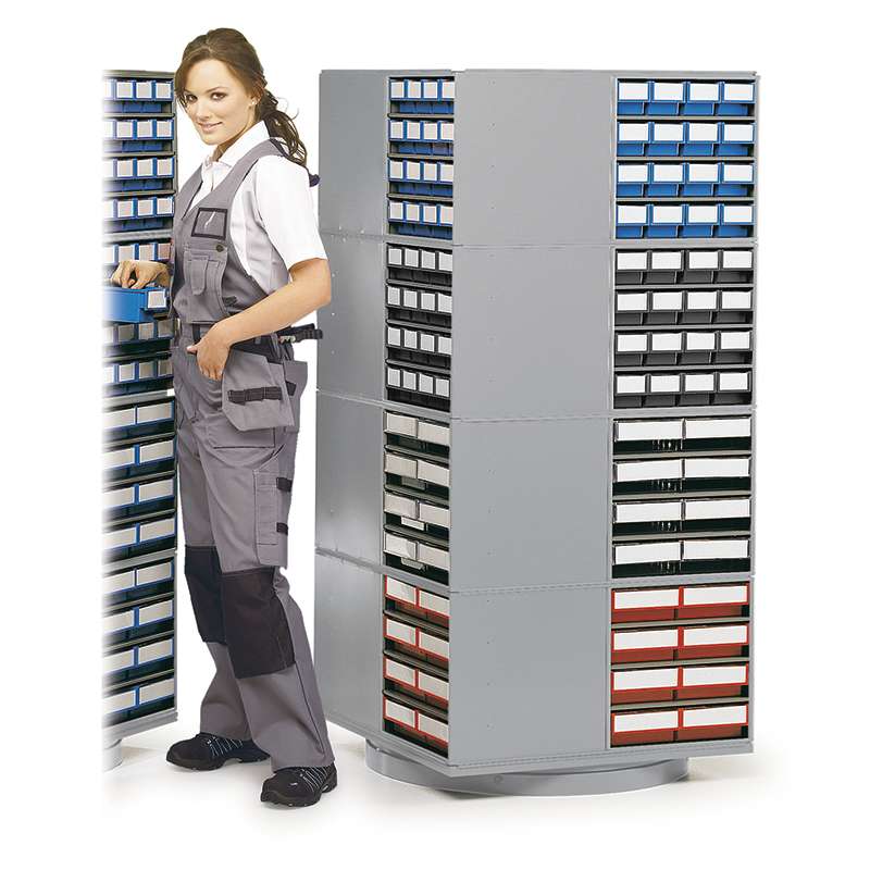 ESD-Safe TrestonĀ® Turntable, Circular, for ESD Cabinets